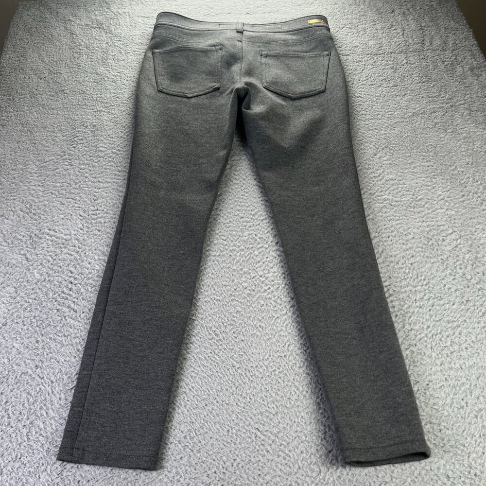 Pilcro Letterpress Serif Pants Women 30 Gray Tapered City Modern Anthropologie - Picture 3 of 13